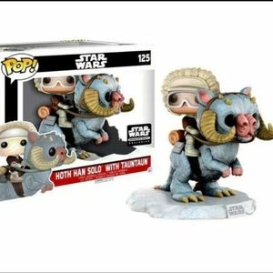 Funko POP! Star Wars Hoth Han Solo w/ Tauntaun Exclusive Vinyl Bobble Head #125